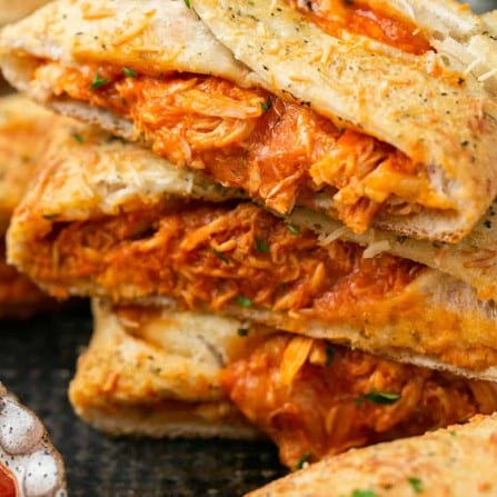 Butter Chicken Stromboli.