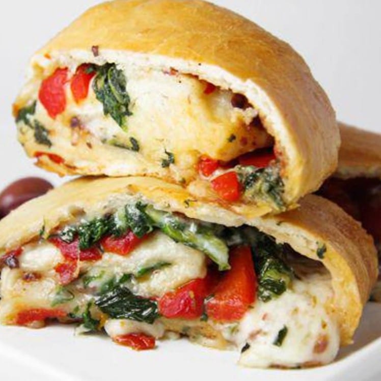 Veggie Stromboli.