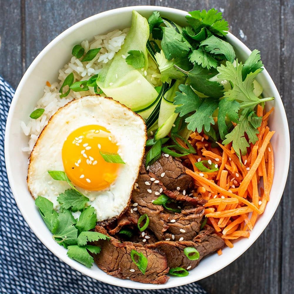 Bulgogi Rice Bowl.
