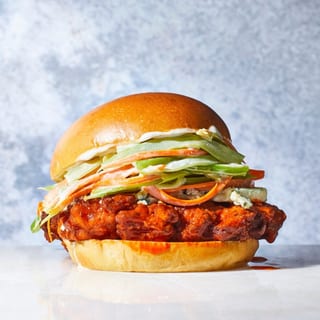 Spicy Crispy Chicken Burger