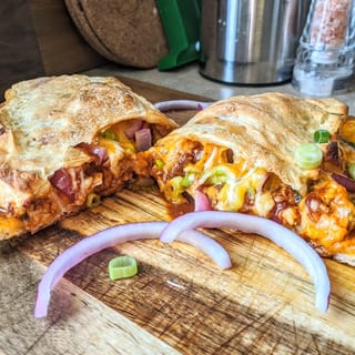 Butter Chicken Calzone