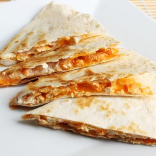 Kids chicken cheese quesadilla