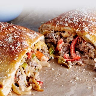 Philly Cheesesteak Stromboli