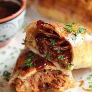 BBQ Chicken Stromboli
