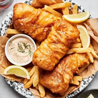 3 Piece Cod Fish & Chips