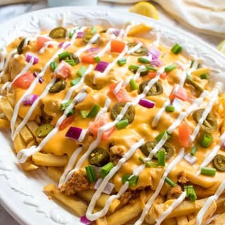 Cheesy Masala Fries